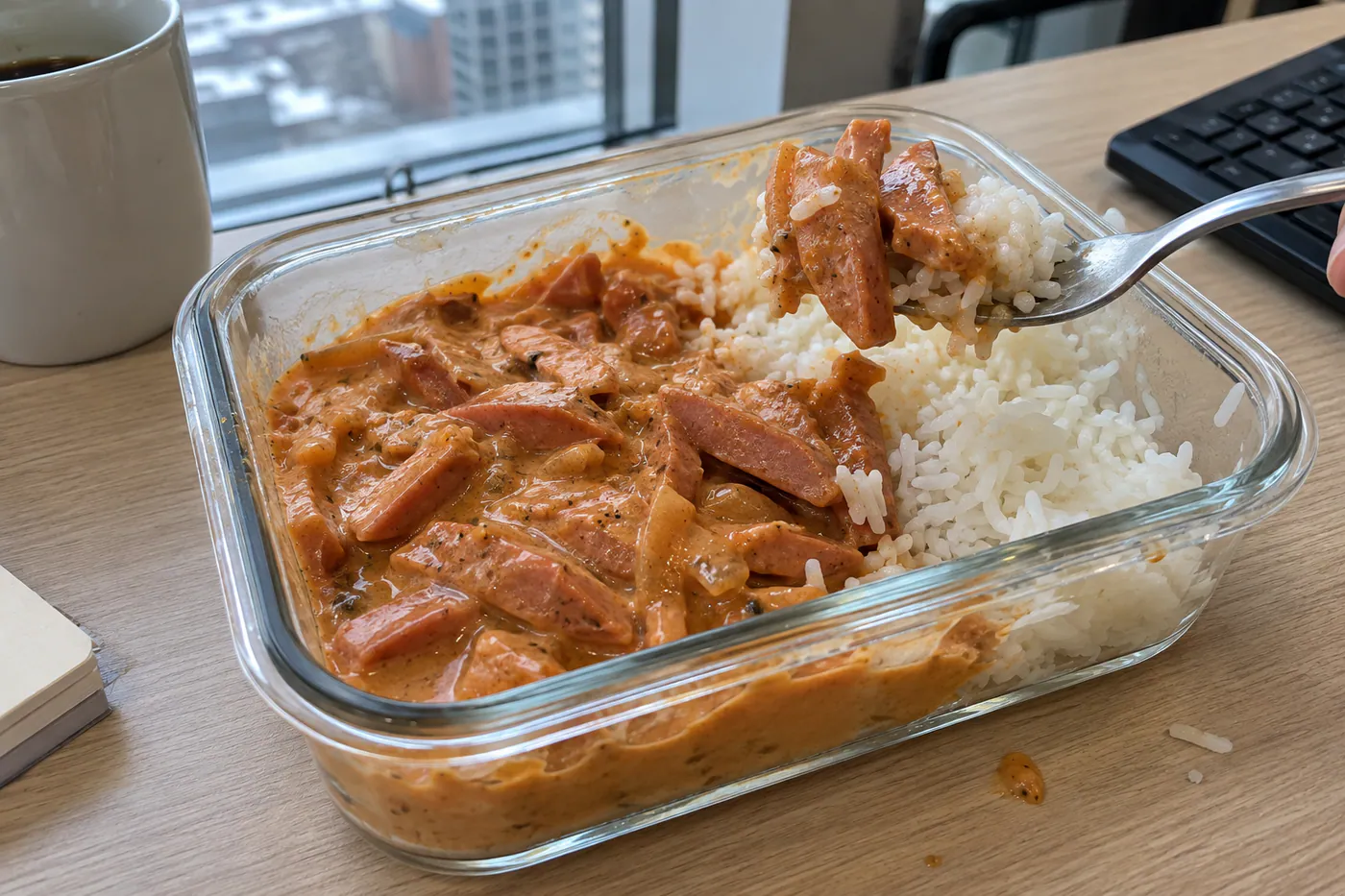 Korv stroganoff